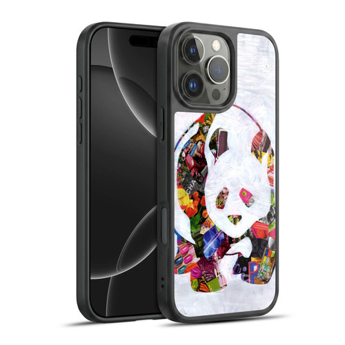 Artpoptart Animals Panda Gel Armour Case For Apple iPhone 16 Pro Max