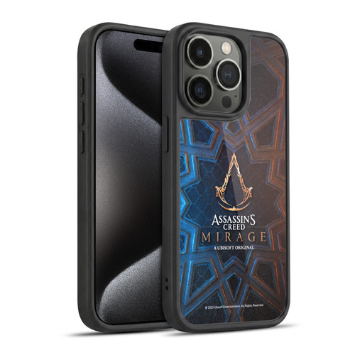 Assassin's Creed Mirage Graphics Crest Logo Gel Armour Case For Apple iPhone 15 Pro