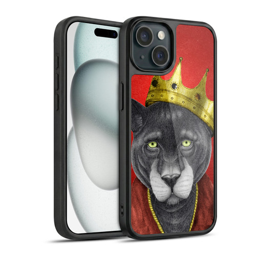 Barruf Animals The King Panther Gel Armour Case For Apple iPhone 15
