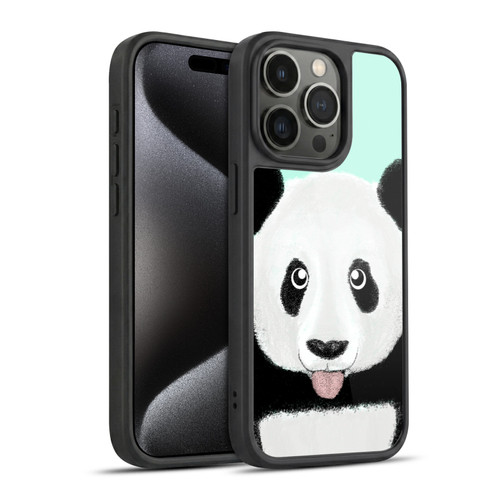 Barruf Animals The Cute Panda Gel Armour Case For Apple iPhone 15 Pro
