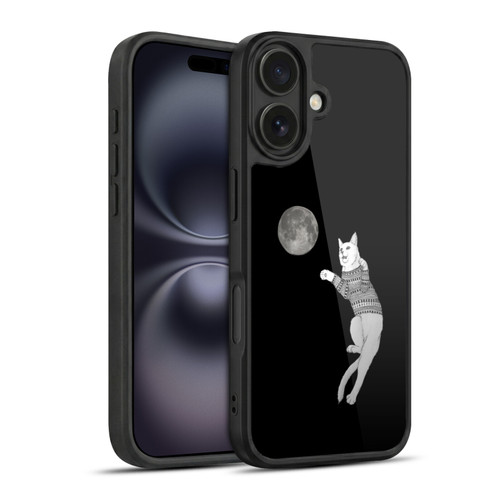 Barruf Animals Cat-ch The Moon Gel Armour Case For Apple iPhone 16