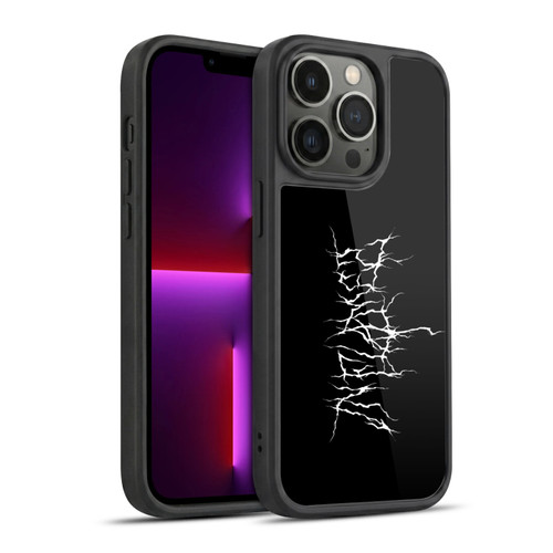 In Flames Metal Grunge Metal Logo Gel Armour Case For Apple iPhone 13 Pro