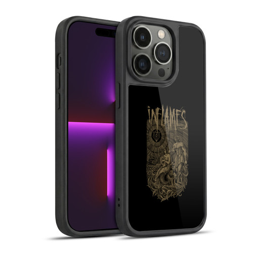 In Flames Metal Grunge Adventures Gel Armour Case For Apple iPhone 14 Pro
