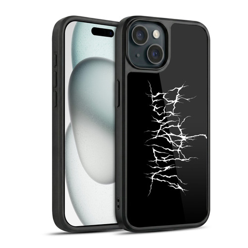 In Flames Metal Grunge Metal Logo Gel Armour Case For Apple iPhone 15