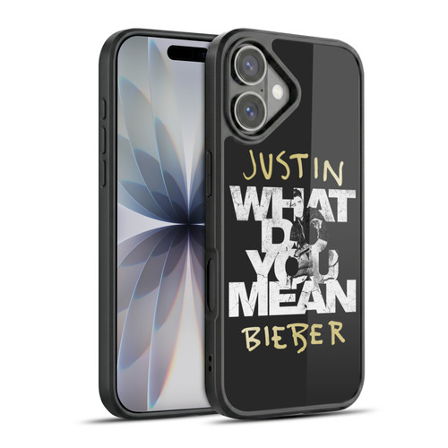 Justin Bieber Purpose B&w What Do You Mean Typography Gel Armour Case For Apple iPhone 17