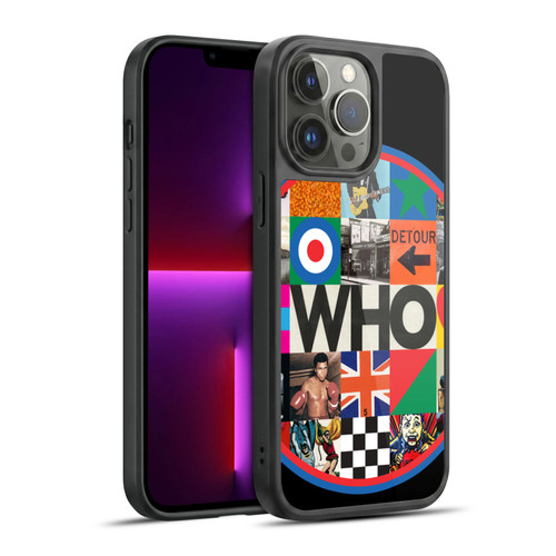 The Who 2019 Album Collage Circle Gel Armour Case For Apple iPhone 13 Pro Max