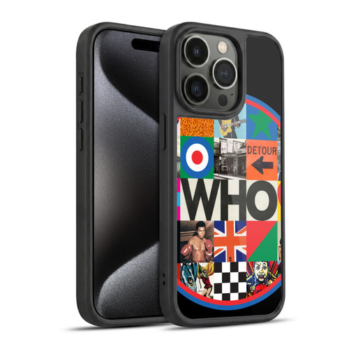 The Who 2019 Album Collage Circle Gel Armour Case For Apple iPhone 15 Pro