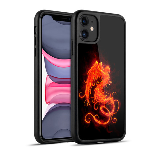 Christos Karapanos Phoenix On Fire Gel Armour Case For Apple iPhone 11