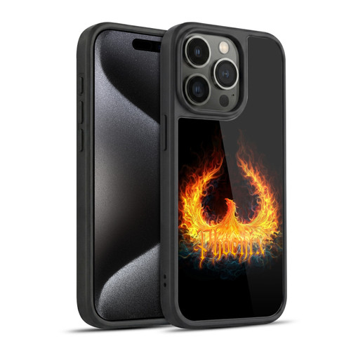 Christos Karapanos Phoenix Logo Gel Armour Case For Apple iPhone 15 Pro