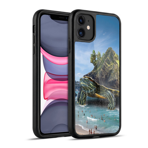 Dave Loblaw Sea Turtle Beach Day Gel Armour Case For Apple iPhone 11