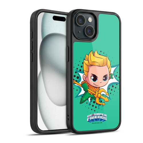 Super Friends DC Comics Toddlers 1 Aquaman Gel Armour Case For Apple iPhone 15
