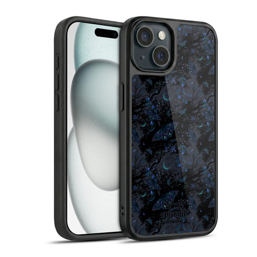 Episodic Drawing Spooky Patterns Witch Moth Gel Armour Case For Apple iPhone 15