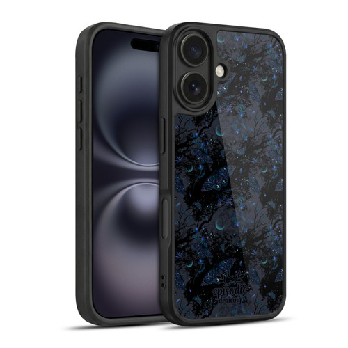 Episodic Drawing Spooky Patterns Witch Moth Gel Armour Case For Apple iPhone 16