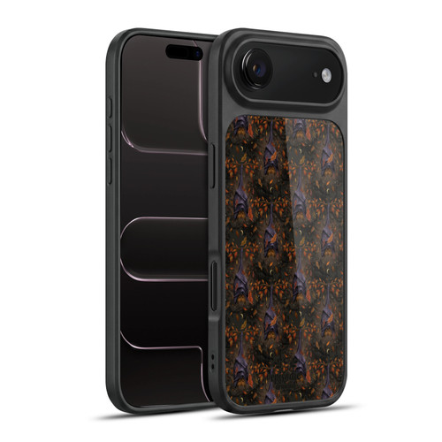 Episodic Drawing Spooky Patterns Autumn Bat Gel Armour Case For Apple iPhone 17 Air