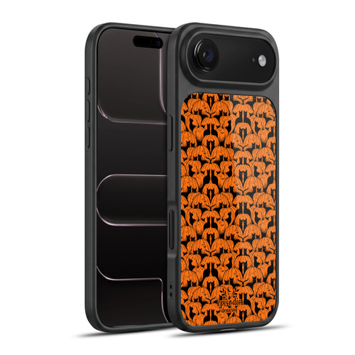 Episodic Drawing Spooky Patterns Pink Moth Gel Armour Case For Apple iPhone 17 Air