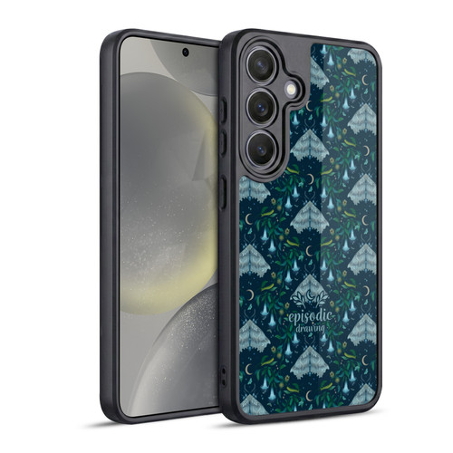 Episodic Drawing Spooky Patterns Angel Moth Gel Armour Case For Samsung Galaxy S24 5G