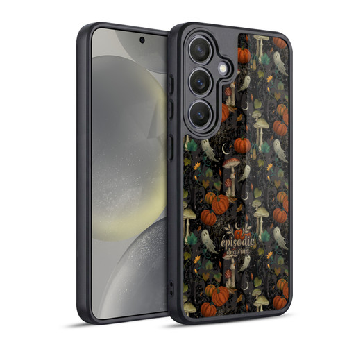 Episodic Drawing Spooky Patterns Whimsy Halloween Pumpkin Gel Armour Case For Samsung Galaxy S24 5G