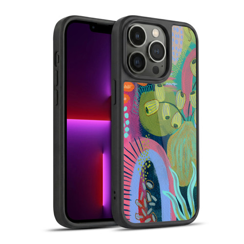Suzanne Allard Floral Art Seed Pod Gel Armour Case For Apple iPhone 13 Pro