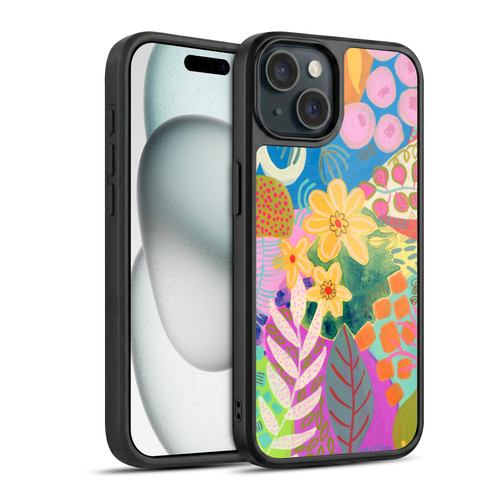 Suzanne Allard Floral Art Yellow Daisies Gel Armour Case For Apple iPhone 15
