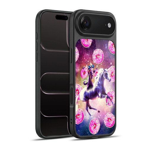 Random Galaxy Mixed Designs Thug Cat Riding Unicorn Gel Armour Case For Apple iPhone 17 Air