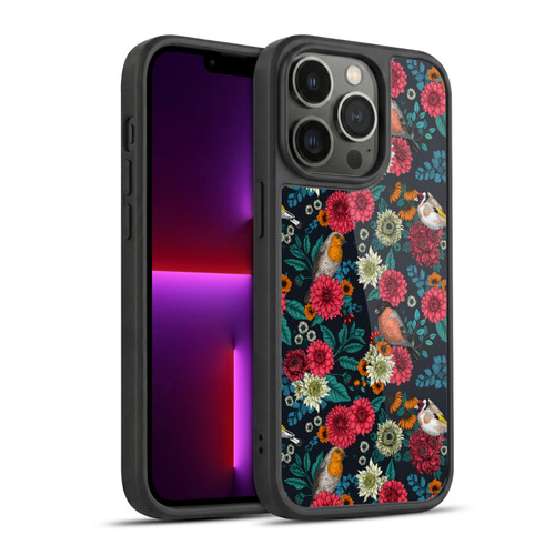 Katerina Kirilova Graphics Garden Birds Gel Armour Case For Apple iPhone 13 Pro