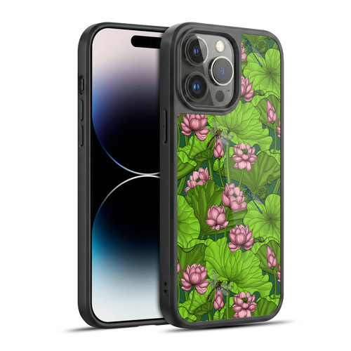Katerina Kirilova Graphics Lotus Garden Gel Armour Case For Apple iPhone 14 Pro Max