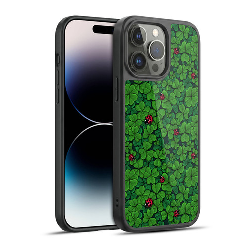 Katerina Kirilova Graphics The Lucky Clover Gel Armour Case For Apple iPhone 14 Pro Max