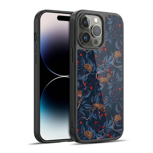 Katerina Kirilova Graphics Mice And Brambles Gel Armour Case For Apple iPhone 14 Pro Max