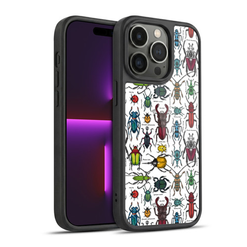 Katerina Kirilova Graphics Beetles Gel Armour Case For Apple iPhone 14 Pro
