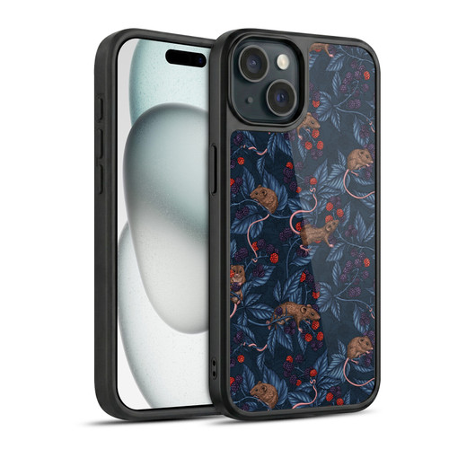Katerina Kirilova Graphics Mice And Brambles Gel Armour Case For Apple iPhone 15