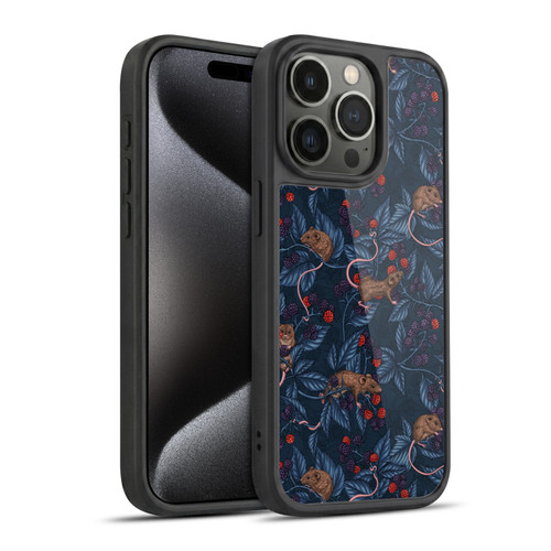 Katerina Kirilova Graphics Mice And Brambles Gel Armour Case For Apple iPhone 15 Pro