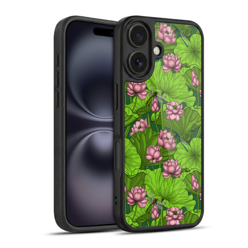 Katerina Kirilova Graphics Lotus Garden Gel Armour Case For Apple iPhone 16