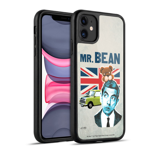Mr. Bean London Art With Teddy Gel Armour Case For Apple iPhone 11