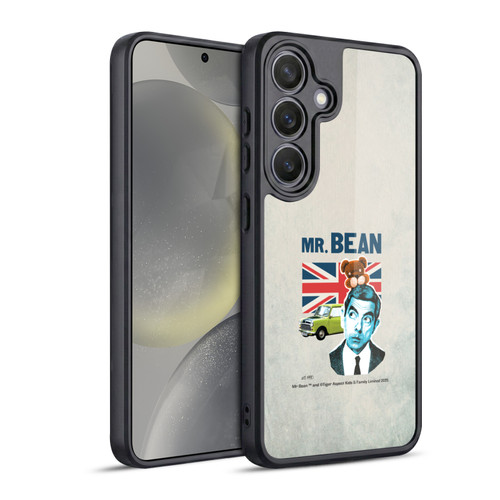 Mr. Bean London Art With Teddy Gel Armour Case For Samsung Galaxy S24 5G