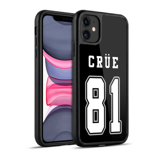 Motley Crue Logos Jersey Gel Armour Case For Apple iPhone 11
