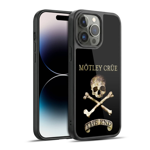 Motley Crue Logos The End Gel Armour Case For Apple iPhone 14 Pro Max