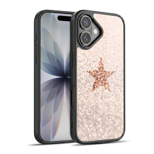 Monika Strigel Glitter Star Pastel Champagne Gel Armour Case For Apple iPhone 17