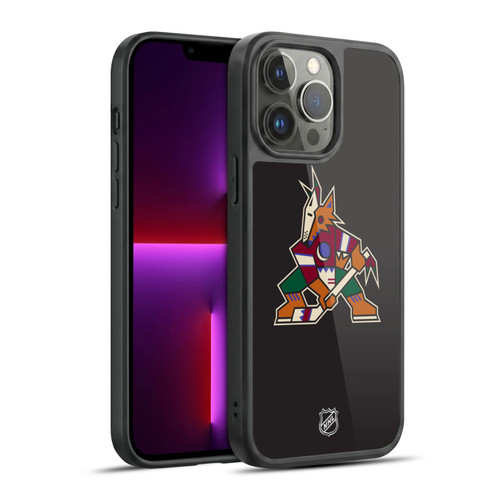 NHL Arizona Coyotes Plain Gel Armour Case For Apple iPhone 13 Pro Max