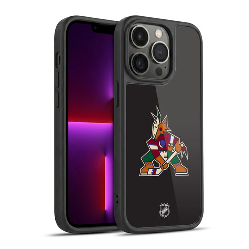 NHL Arizona Coyotes Plain Gel Armour Case For Apple iPhone 13 Pro