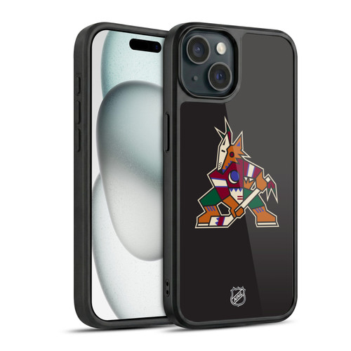 NHL Arizona Coyotes Plain Gel Armour Case For Apple iPhone 15