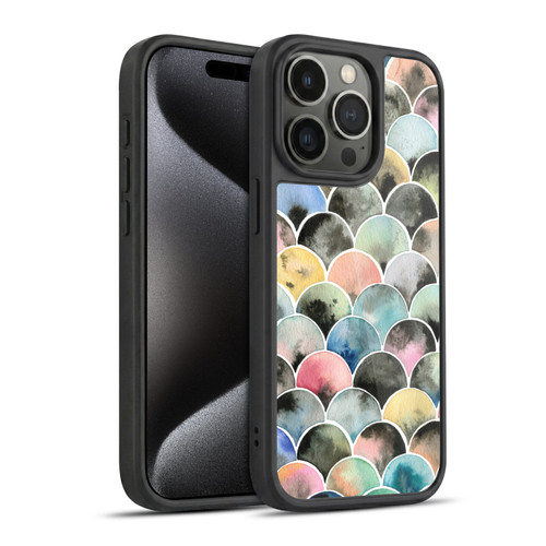 Ninola Colourful Prints Scales Gel Armour Case For Apple iPhone 15 Pro