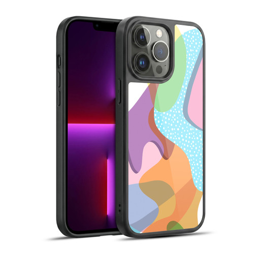 Ninola Freeform Patterns Shapes In Color Gel Armour Case For Apple iPhone 13 Pro Max