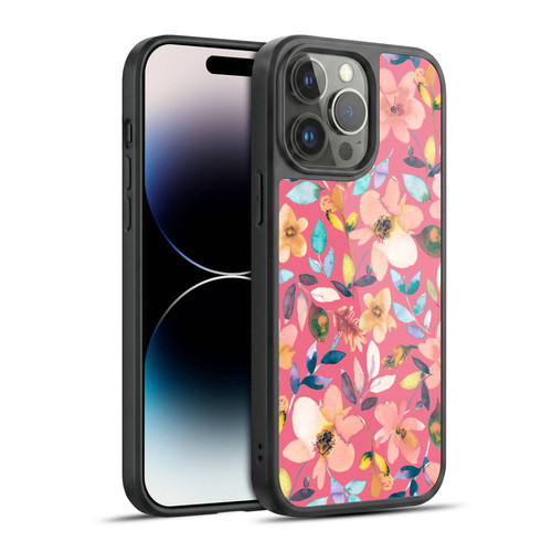 Ninola Spring Floral Tropical Flowers Gel Armour Case For Apple iPhone 14 Pro Max