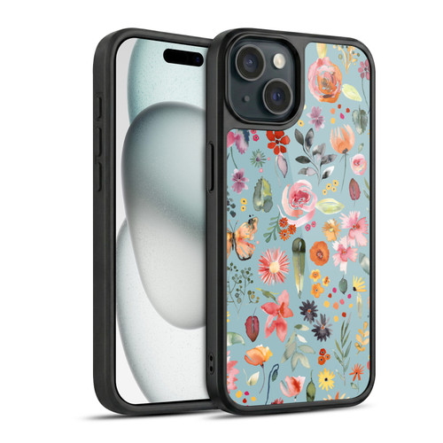 Ninola Spring Floral Nature Gel Armour Case For Apple iPhone 15