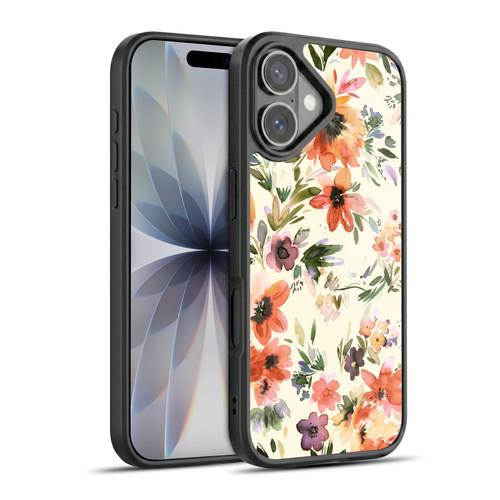 Ninola Spring Floral Painterly Flowers Gel Armour Case For Apple iPhone 17
