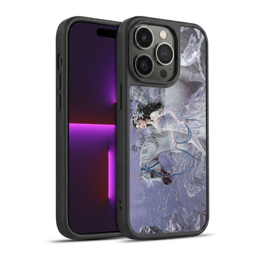 Nene Thomas Winter Has Begun Wings Fairy With Horse And Owl Gel Armour Case For Apple iPhone 14 Pro
