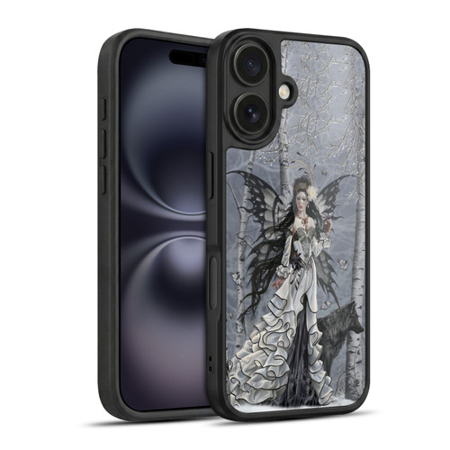 Nene Thomas Winter Has Begun Snow Fairy In Dress With Wolf Gel Armour Case For Apple iPhone 16