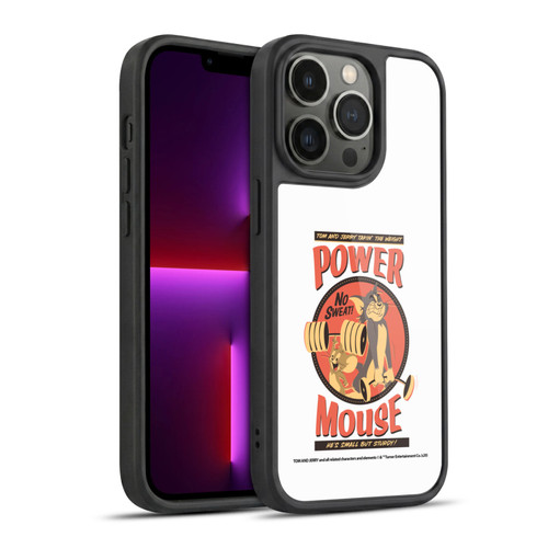 Tom and Jerry Retro Power Mouse Gel Armour Case For Apple iPhone 13 Pro
