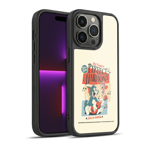 Tom and Jerry Retro Perfect Harmony Gel Armour Case For Apple iPhone 14 Pro