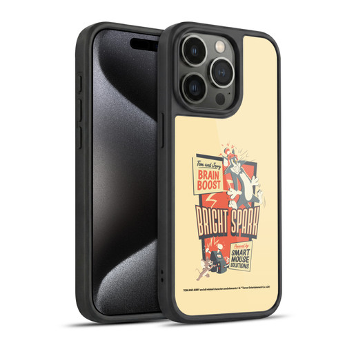 Tom and Jerry Retro Bright Spark Gel Armour Case For Apple iPhone 15 Pro